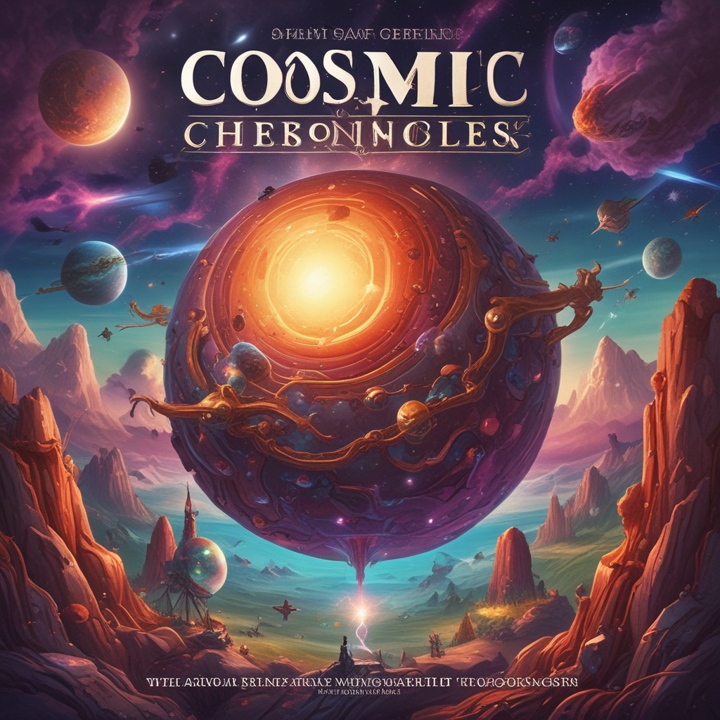 VinVol store book: Cosmic Chronicles cover