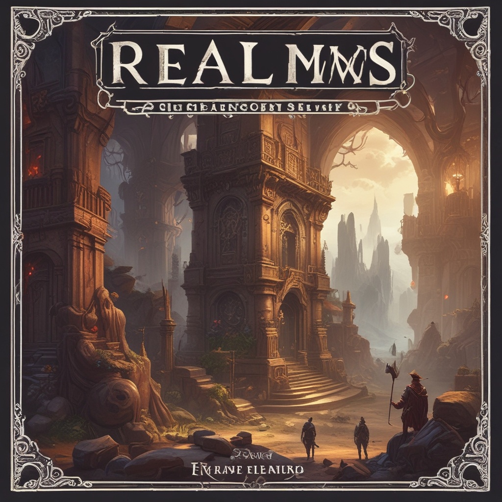 VinVol store book: Realms Unseen cover